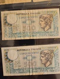 Banconote 500 Lire BELLISSIME