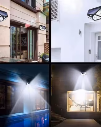 Lampada solare led con sensore di movimento