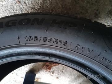 Due pneumatici 4 stagioni  195/55 R16 91V 