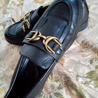 Mocassini Vintage con Fibbia/ Morso di Cavallo