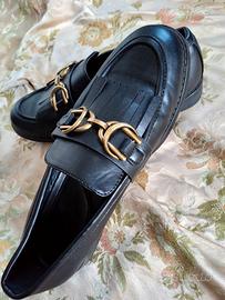 Mocassini Vintage con Fibbia/ Morso di Cavallo