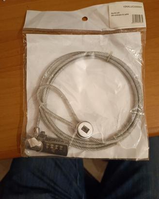 Cavo Antifurto per PC,Notebook,Laptop Lucchetto 