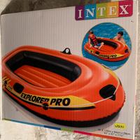 Canotto  intex - explorer pro 100 con remi