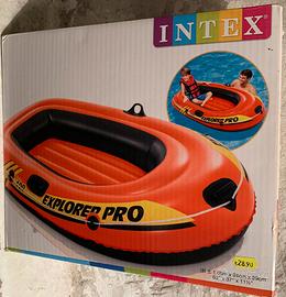 Canotto  intex - explorer pro 100 con remi