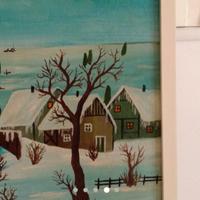 COPPIA DI QUADRI NAIF