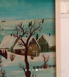 COPPIA DI QUADRI NAIF