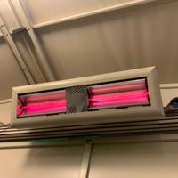 Stufa elettrica ad infrarossi per esterni