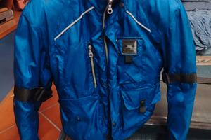 Giubbotto moto con protezioni