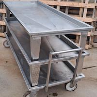 Tavolo Spersoio Inox 