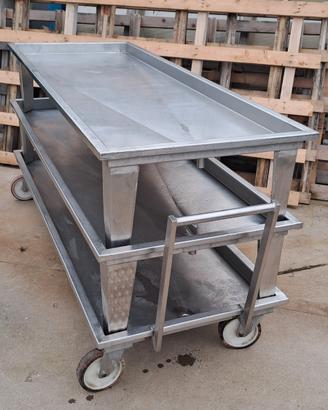 Tavolo Spersoio Inox 