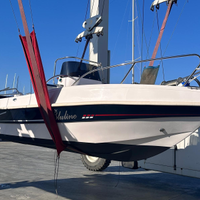 Barca bluline 19 plus fascia bicolore