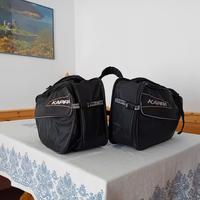 Coppia Borse Moto Laterali in Tessuto Kappa LH202