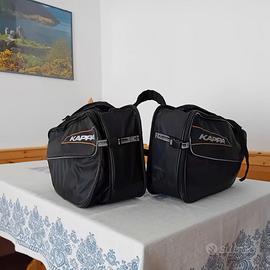 Coppia Borse Moto Laterali in Tessuto Kappa LH202