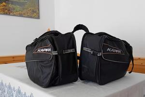 Coppia Borse Moto Laterali in Tessuto Kappa LH202