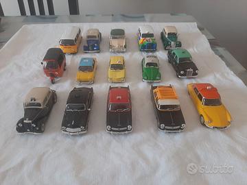 n.15 modellini 1/43 auto taxi dal mondo
