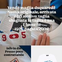 Maglia dsquared2 ORIGINALE