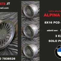 Cerchi alpina 8x 16 4x100 et28 volkswagen VW