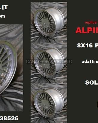 Cerchi alpina 8x 16 4x100 et28 volkswagen VW