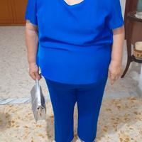 Abito da Cerimonia Blu Royal Lungo