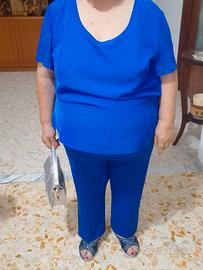 Abito da Cerimonia Blu Royal Lungo