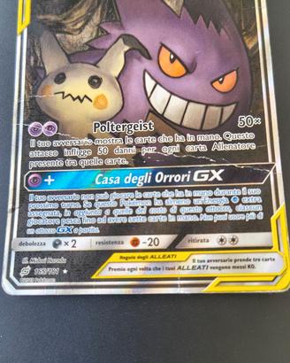 Gengar e mimikyu GX alleati 161/181