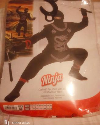costume carnevale ninja 5/7
