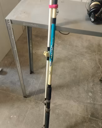 3 canne da pesca da siluro 