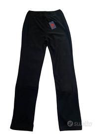 Pantaloni Robe di Kappa pile nero taglia S