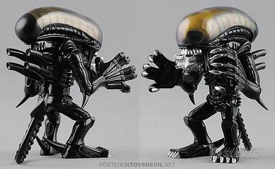 Alien Vinyl Doll Medicom Toy Nuovo