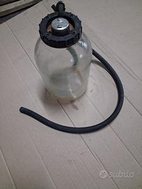 vaso d'espansione  per liquido refrigerante ,vetro