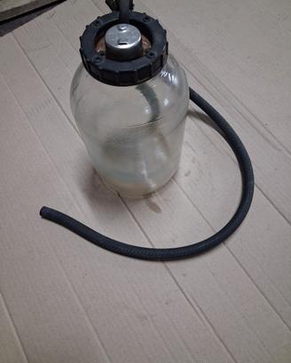 vaso d'espansione  per liquido refrigerante ,vetro