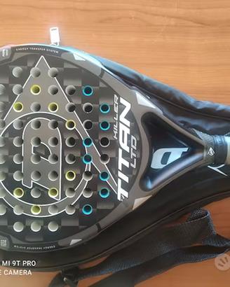 Padel Dunlop Titatn Killer TLD + antivibratori