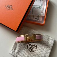 Bracciale Hermes Clic H Color Rosa