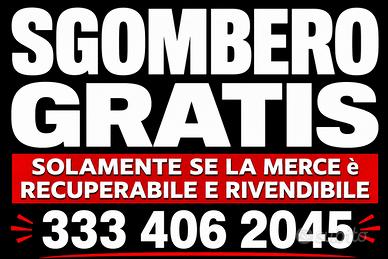 Sgombero tutto gratis Ravenna e provincia