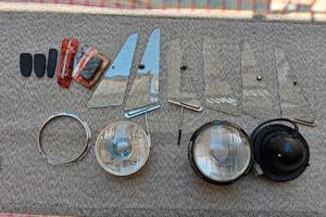  fari calotte vetro deflettore varie Alfa d'epoca