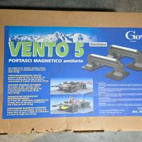 Portasci snowboard magnetico gev vento 5