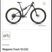 MTB Carbonio Megamo Track 10 - 29 TG S