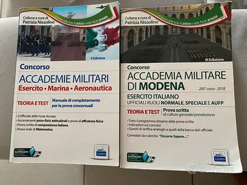 Manuale e test Nissolino Accademie militari