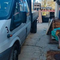 Ford transit doppia cabina cassone ribaltabile 