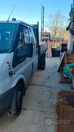 Ford transit doppia cabina cassone ribaltabile 