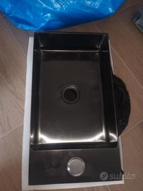 Lavamani acciaio metalgrey