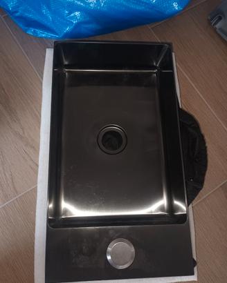 Lavamani acciaio metalgrey