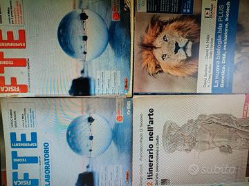 libri scolastici Liceo scientifico 