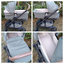 Trio Nuna Completo + Base Isofix Girevole+Marsupio