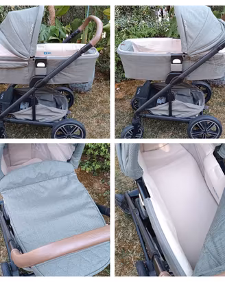 Trio Nuna Completo + Base Isofix Girevole+Marsupio