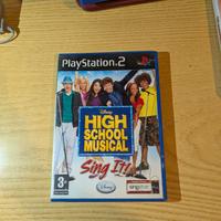 High School Musical Sing it! PS2