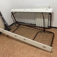 Reti per letto singolo con rotelle