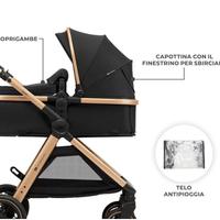 Kinderkraft ESME Trio passeggino neonati 3 in 1
