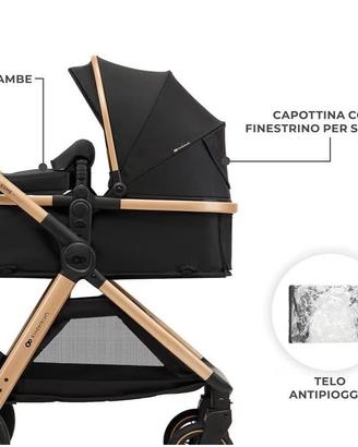 Kinderkraft ESME Trio passeggino neonati 3 in 1