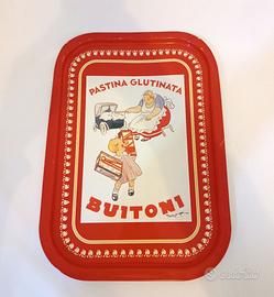 Vassoio Buitoni da collezione vintage anni 50/60